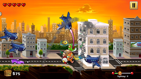 Игра Octogeddon, скриншот