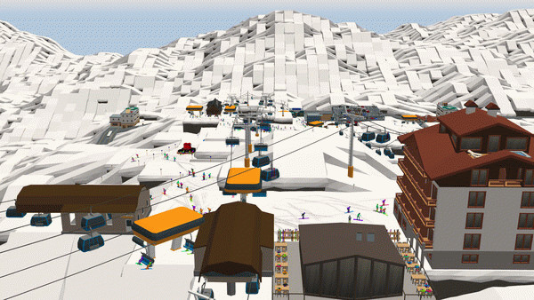 Игра Octohill Ski Tycoon, скриншот
