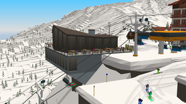 Игра Octohill Ski Tycoon, скриншот