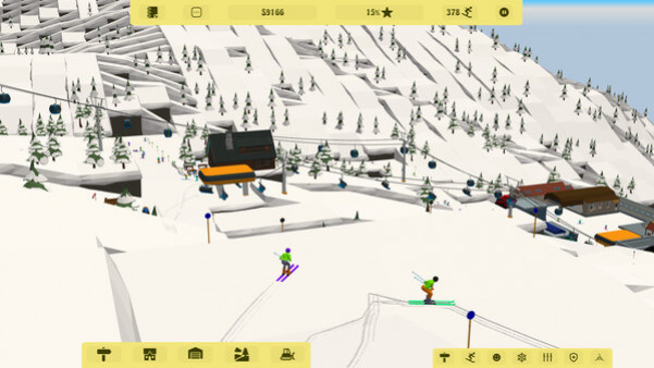 Игра Octohill Ski Tycoon, скриншот