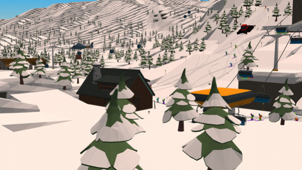 Игра Octohill Ski Tycoon, скриншот