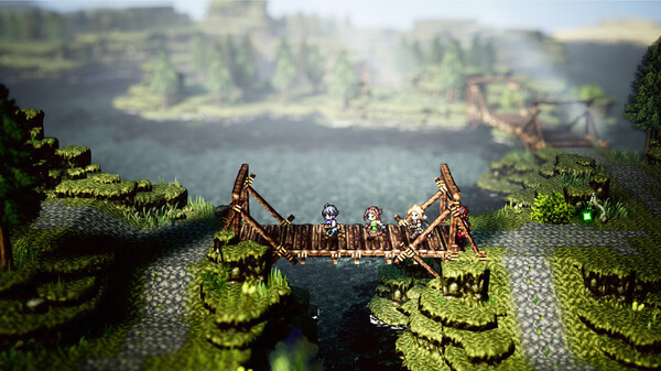 Игра OCTOPATH TRAVELER 0, скриншот
