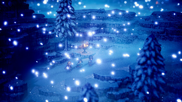Игра OCTOPATH TRAVELER 0, скриншот