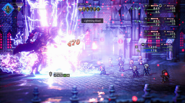 Игра OCTOPATH TRAVELER 0, скриншот