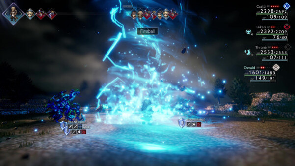 Игра OCTOPATH TRAVELER II, скриншот