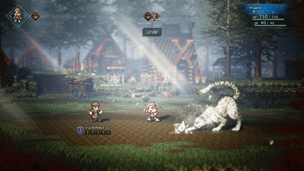 Игра OCTOPATH TRAVELER, скриншот