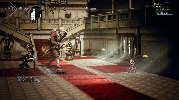Игра OCTOPATH TRAVELER, скриншот
