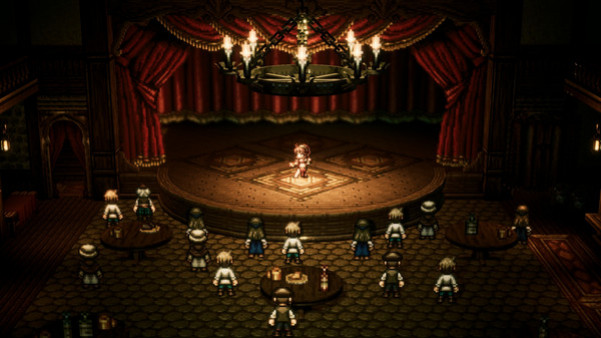 Игра OCTOPATH TRAVELER, скриншот
