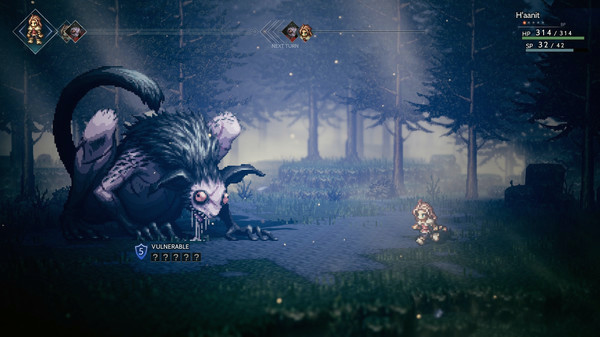 Игра OCTOPATH TRAVELER, скриншот