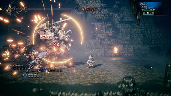 Игра OCTOPATH TRAVELER, скриншот