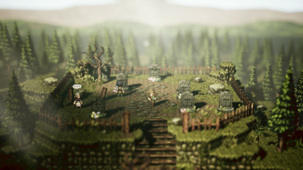 Игра OCTOPATH TRAVELER, скриншот