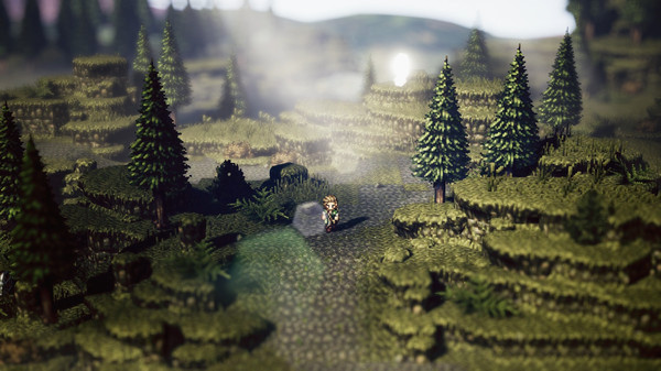 Игра OCTOPATH TRAVELER, скриншот