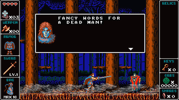 Игра Odallus: The Dark Call, скриншот