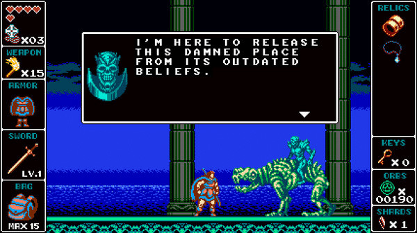 Игра Odallus: The Dark Call, скриншот