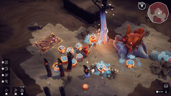Игра Oddsparks: An Automation Adventure, скриншот