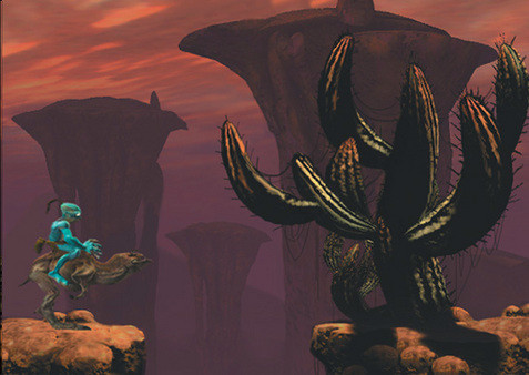 Игра Oddworld: Abe's Oddysee, скриншот