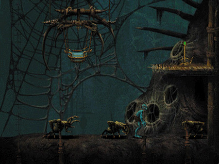 Игра Oddworld: Abe's Oddysee, скриншот