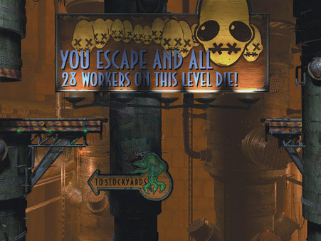 Игра Oddworld: Abe's Oddysee, скриншот