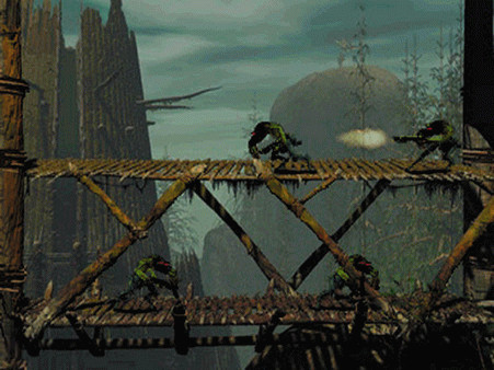 Игра Oddworld: Abe's Oddysee, скриншот
