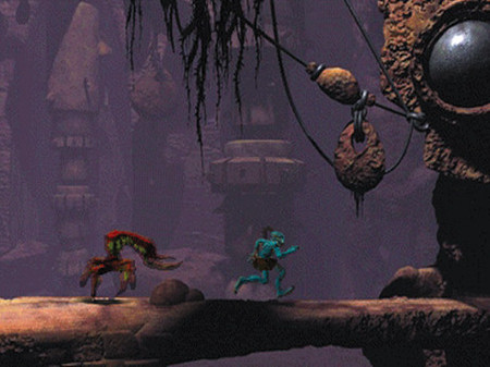 Игра Oddworld: Abe's Oddysee, скриншот