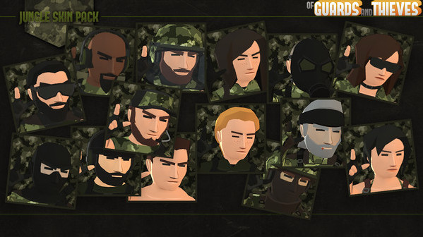 Игра Of Guards and Thieves - JUNGLE Skin Pack, скриншот