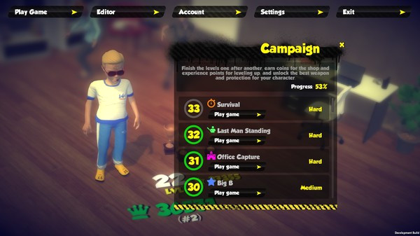 Игра Office Battle, скриншот