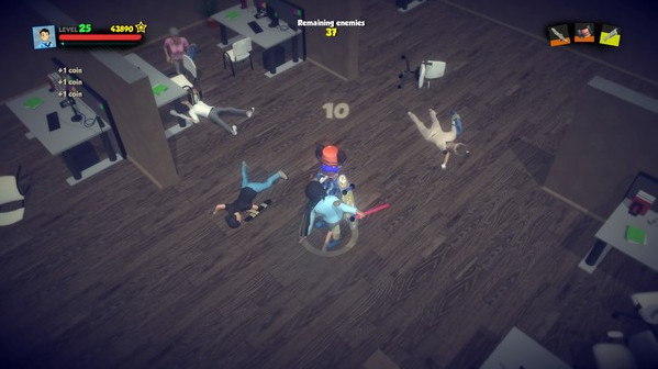 Игра Office Battle, скриншот