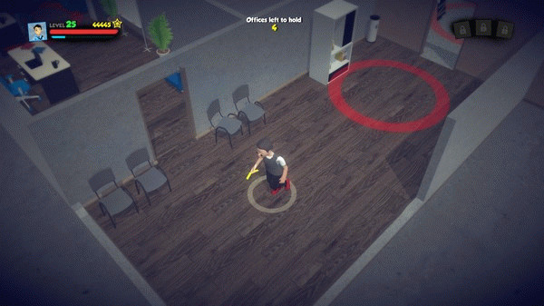 Игра Office Battle, скриншот
