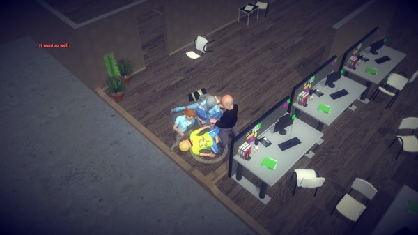 Игра Office Battle, скриншот