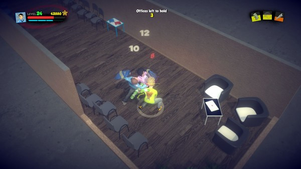 Игра Office Battle, скриншот