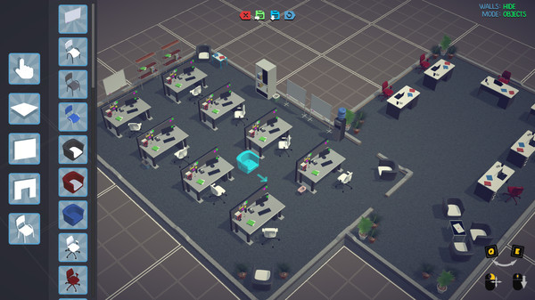 Игра Office Battle, скриншот