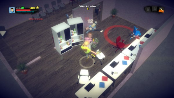 Игра Office Battle, скриншот