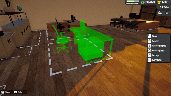 Игра Office Simulator, скриншот