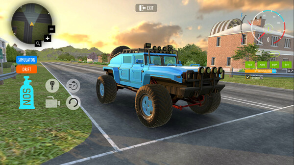Игра Offroad Jeep 4x4: Car Driving Simulator, скриншот