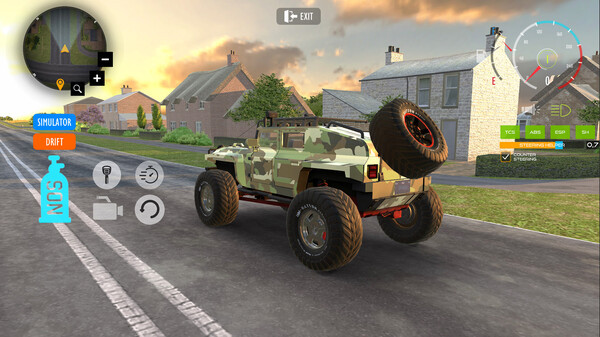 Игра Offroad Jeep 4x4: Car Driving Simulator, скриншот