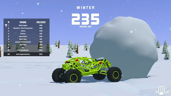 Игра Offroad Mania, скриншот