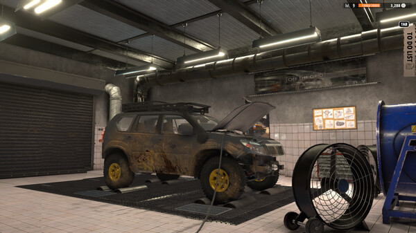 Игра Offroad Mechanic Simulator, скриншот