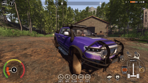 Игра Offroad Mechanic Simulator, скриншот