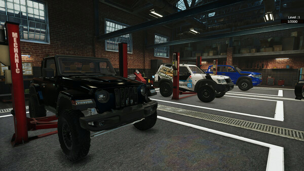 Игра Offroad Mechanic Simulator, скриншот