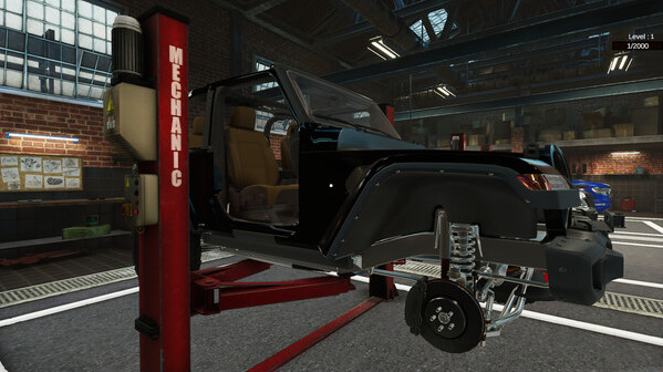 Игра Offroad Mechanic Simulator, скриншот