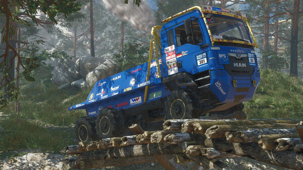 Игра Offroad Truck Simulator: Heavy Duty Challenge, скриншот