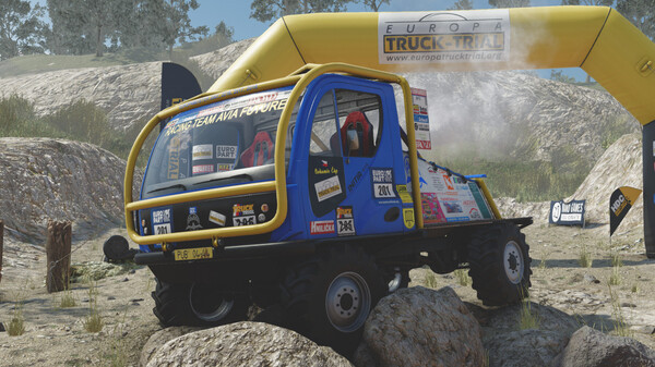 Игра Offroad Truck Simulator: Heavy Duty Challenge, скриншот