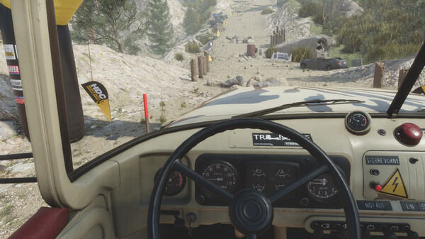 Игра Offroad Truck Simulator: Heavy Duty Challenge, скриншот