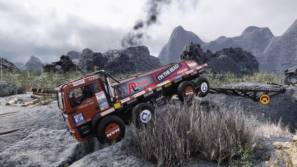 Игра Offroad Truck Simulator: Heavy Duty Challenge, скриншот