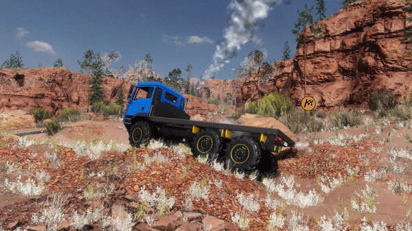 Игра Offroad Truck Simulator: Heavy Duty Challenge, скриншот