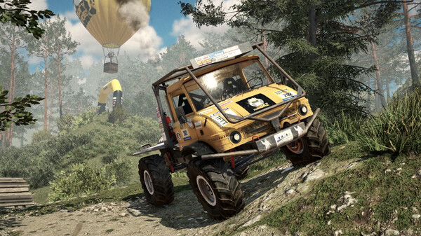 Игра Offroad Truck Simulator: Heavy Duty Challenge, скриншот