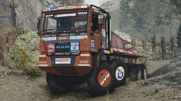 Игра Offroad Truck Simulator: Heavy Duty Challenge, скриншот