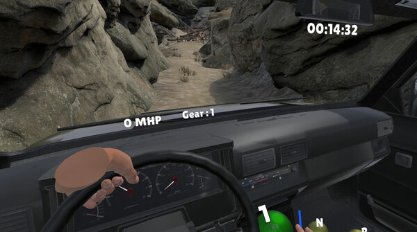 Игра OFFROAD VR, скриншот