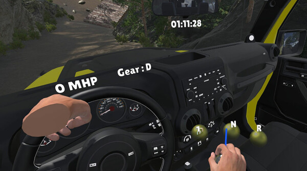 Игра OFFROAD VR, скриншот