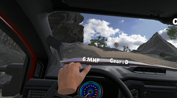 Игра OFFROAD VR, скриншот